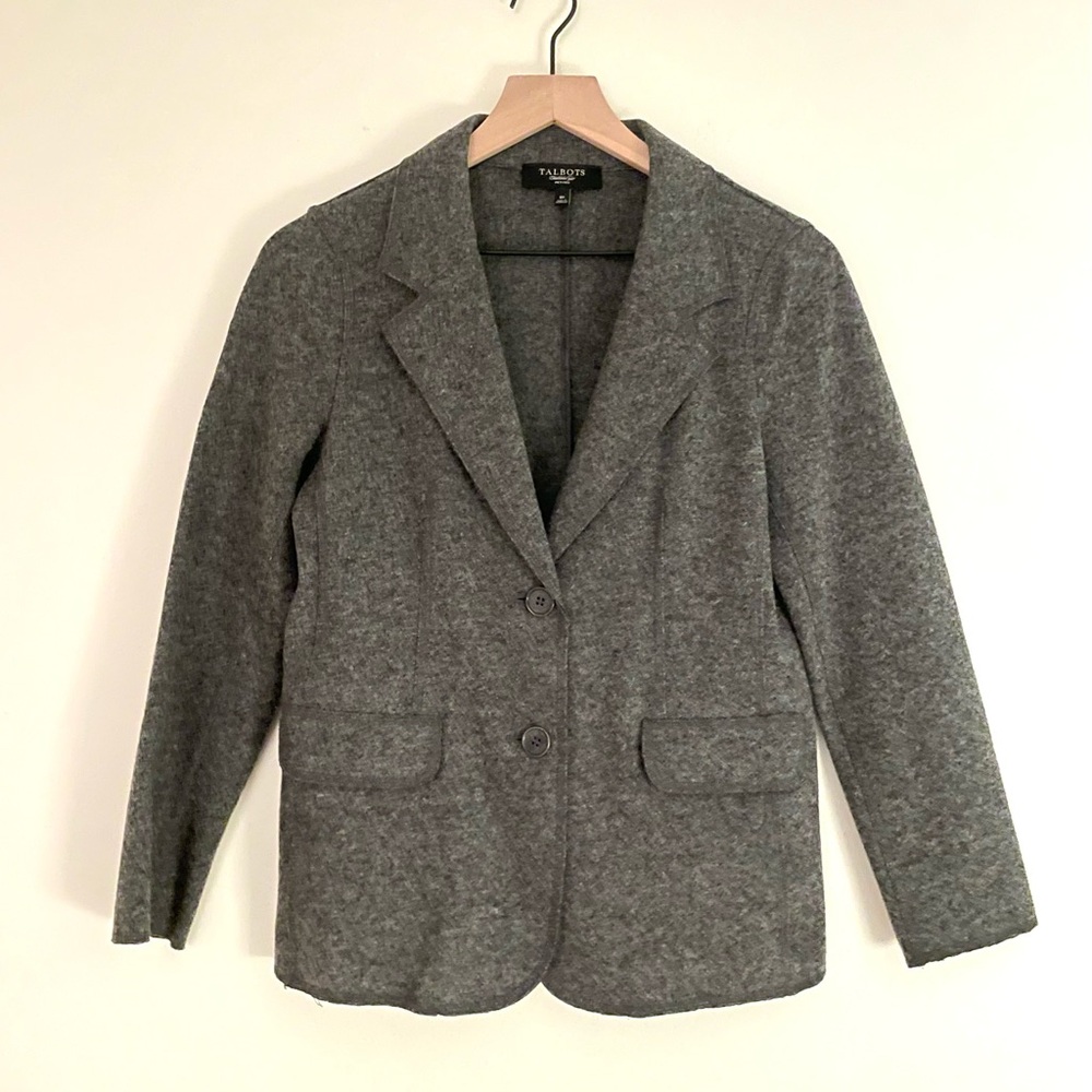 Talbots Charcoal Gray Women's Blazer